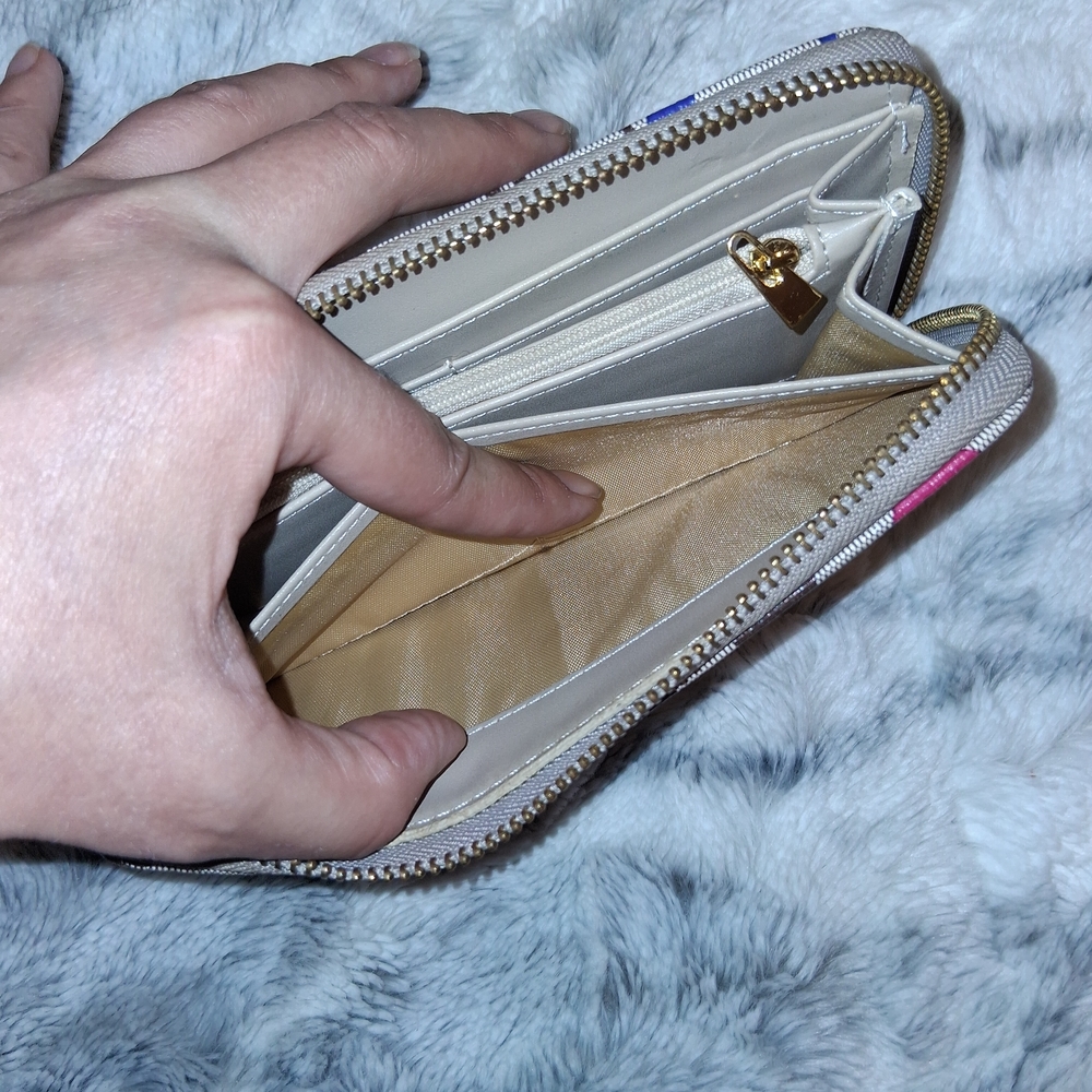 Stylish Multicolor Wallet - Picture 8 of 10